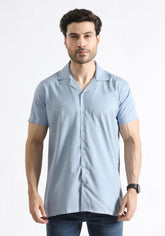 Sky Blue Cubic Shirt